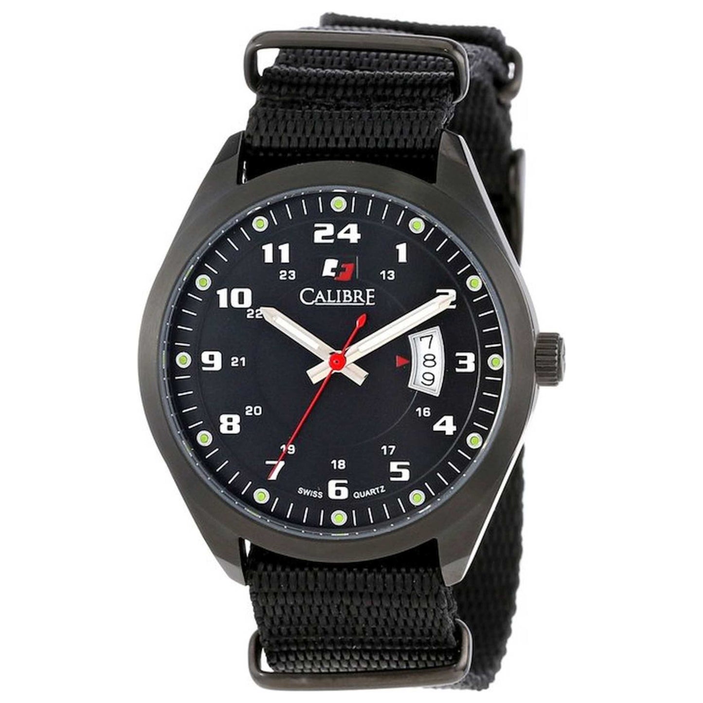 Front view of Calibre Trooper Men's Quartz Watch SC-4T1-13-007.7T