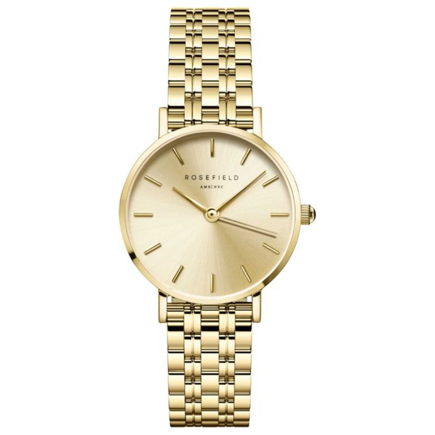 Front view of Rosefield Small Edit Women's Quartz Watch SCGSG-S05