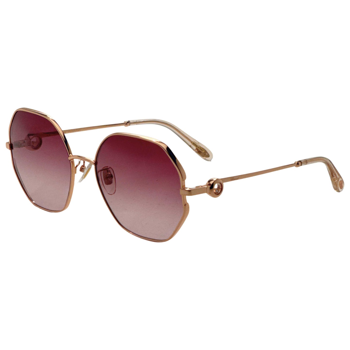 Front view of Chopard Women's Sunglasses SCHF08S5808FC