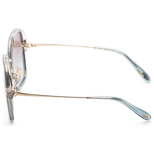 Left view of Chopard Women's Sunglasses SCHG32V570V93