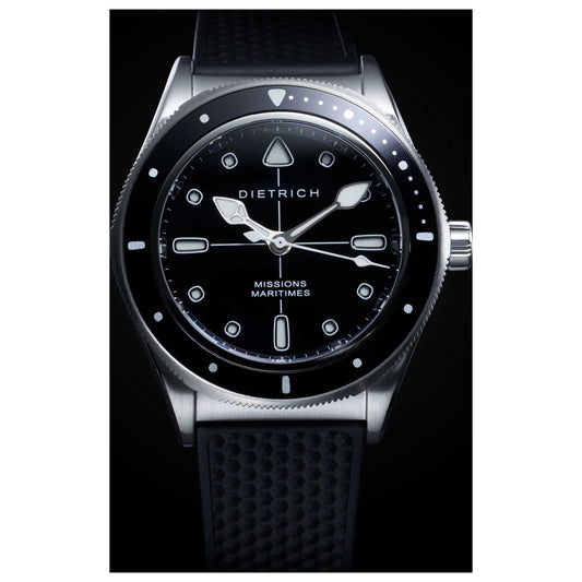 Dietrich Skin Diver 2 Men's Automatic Watch SD-2 BLK - Image #2