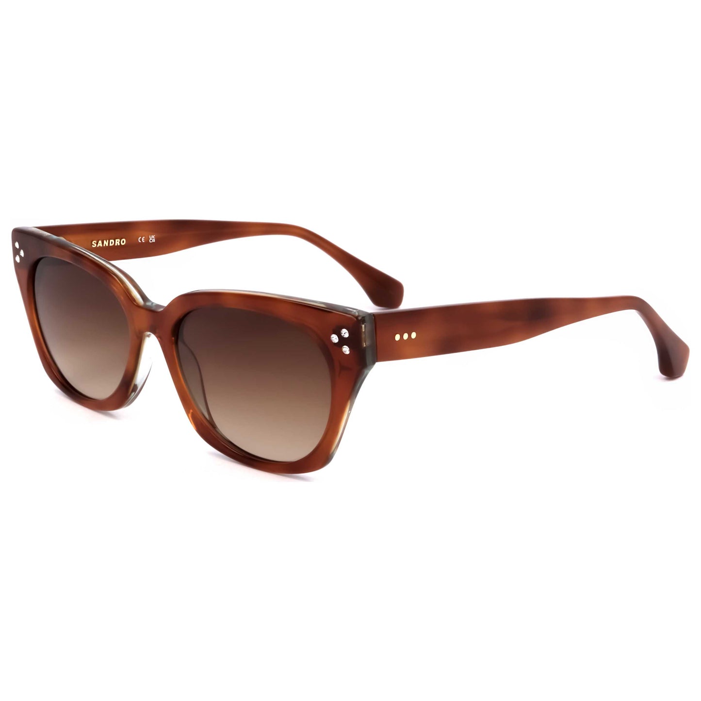 Front view of Sandro Women's Sunglasses SD6030-193-53