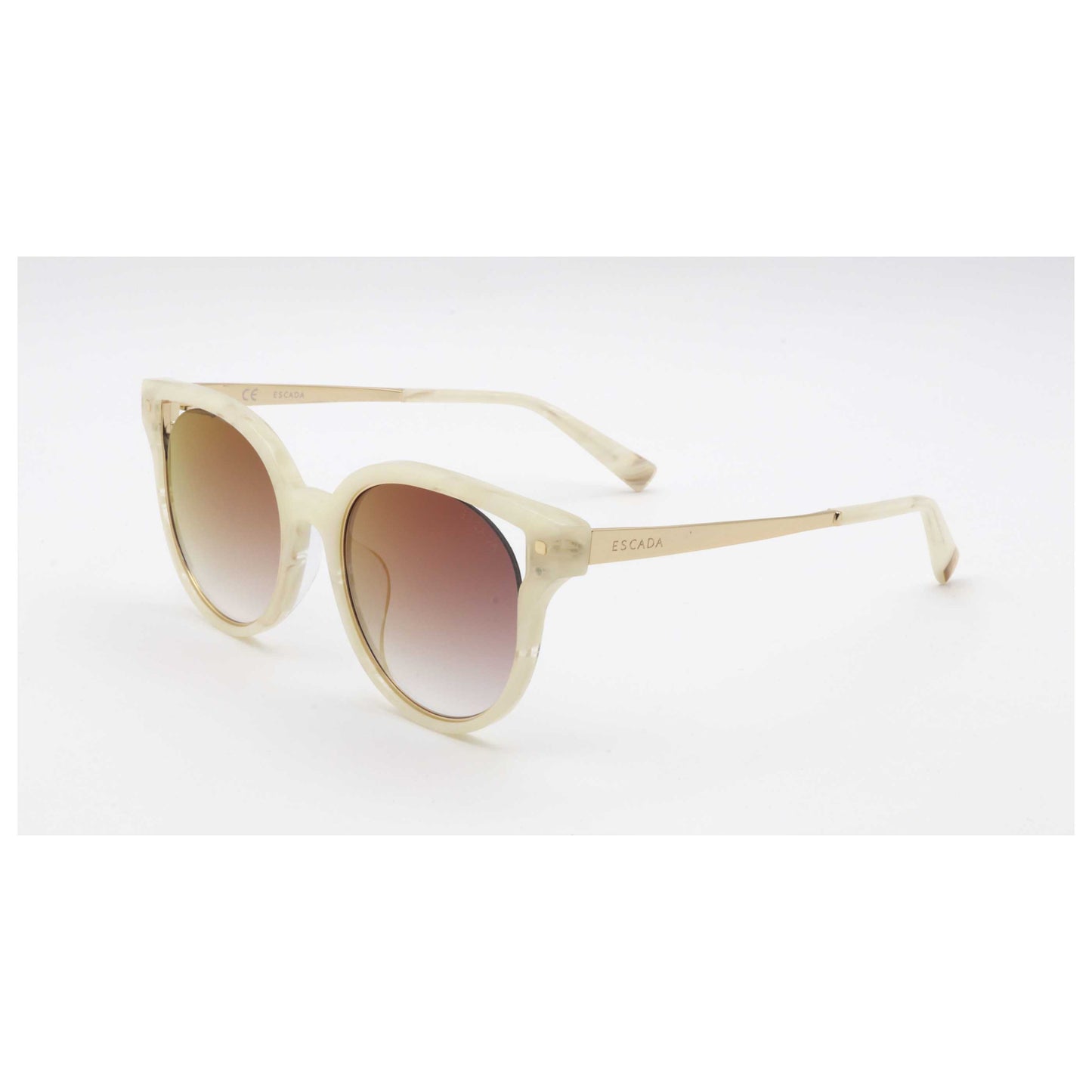Front view of Escada Women's Sunglasses SESA50F-E02R-51