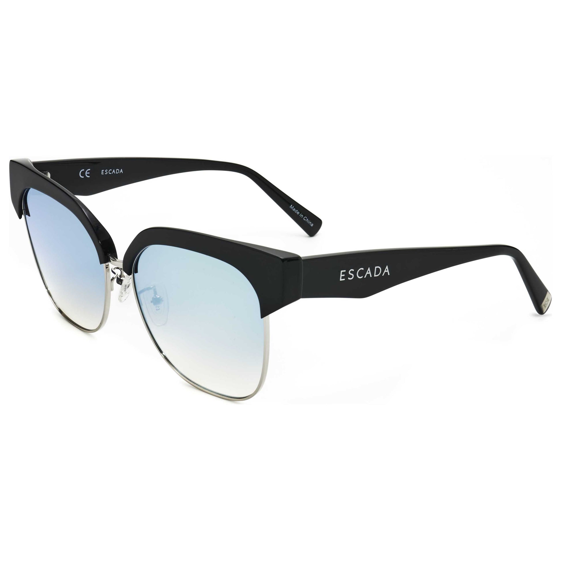 Front view of Escada Women's Sunglasses SESA62F-A01V-58