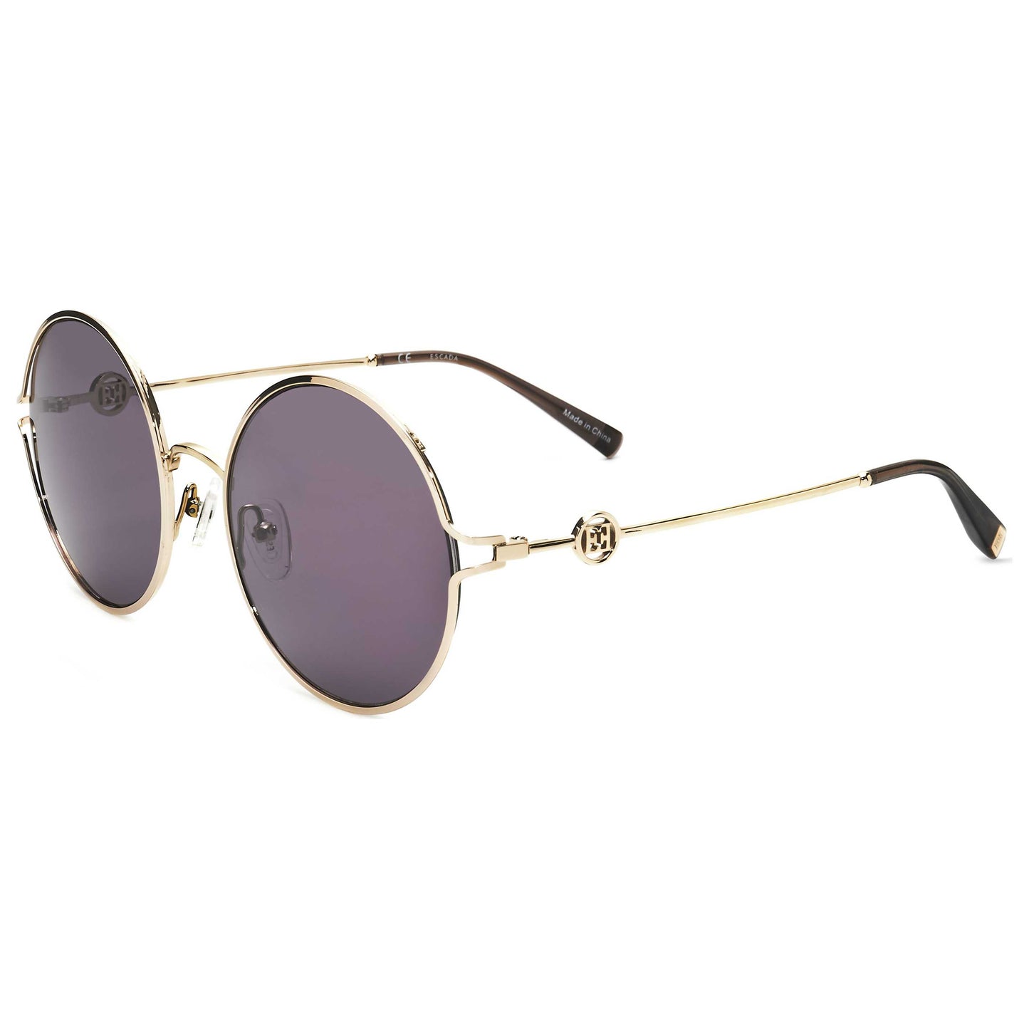 Front view of Escada Women's Sunglasses SESB76F-301-56