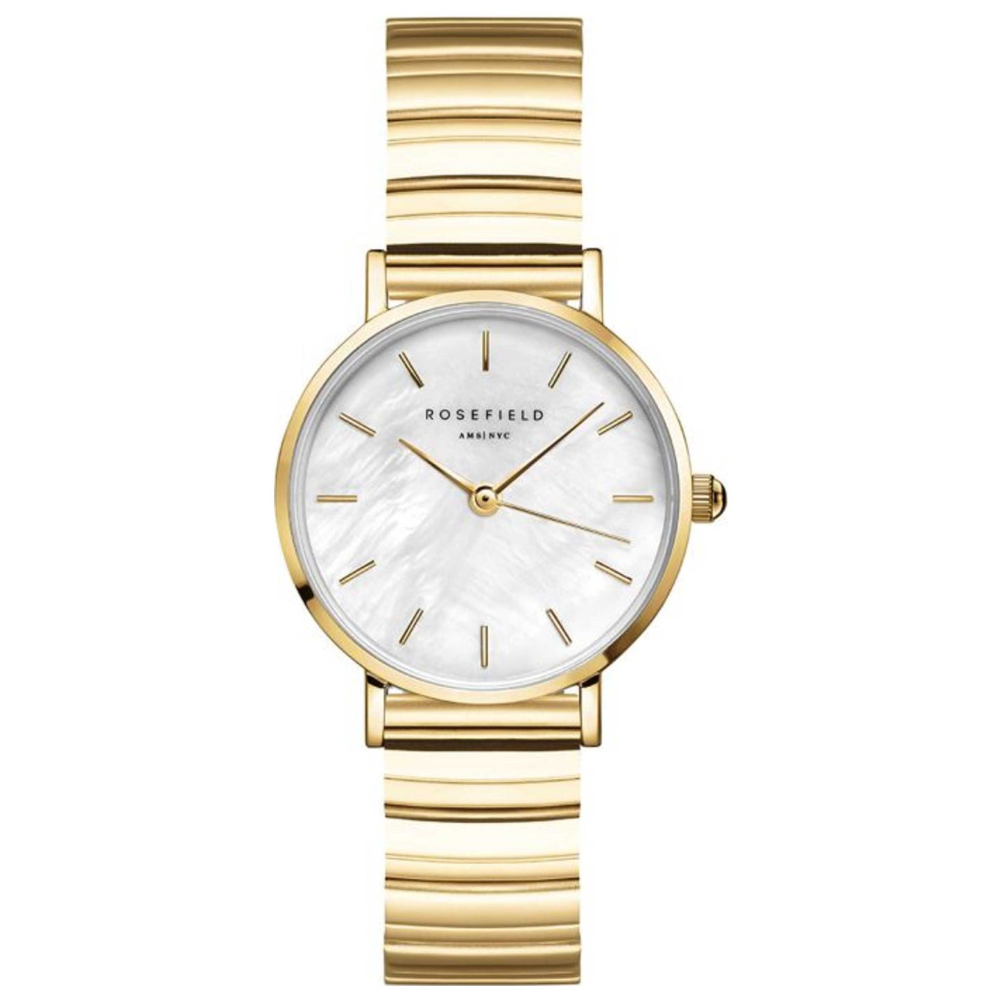 Front view of Rosefield Small Edit Women's Quartz Watch SEWGSG-SE02