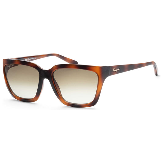 Front view of Ferragamo Fashion Women's Sunglasses SF1018S-214