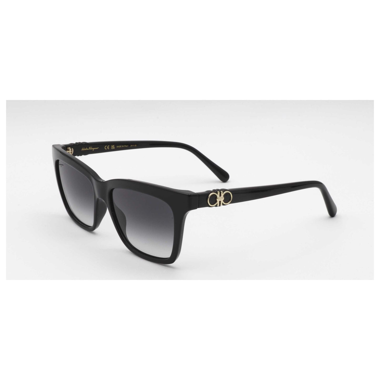 Front view of Ferragamo Women's Sunglasses SF1027S-001-55