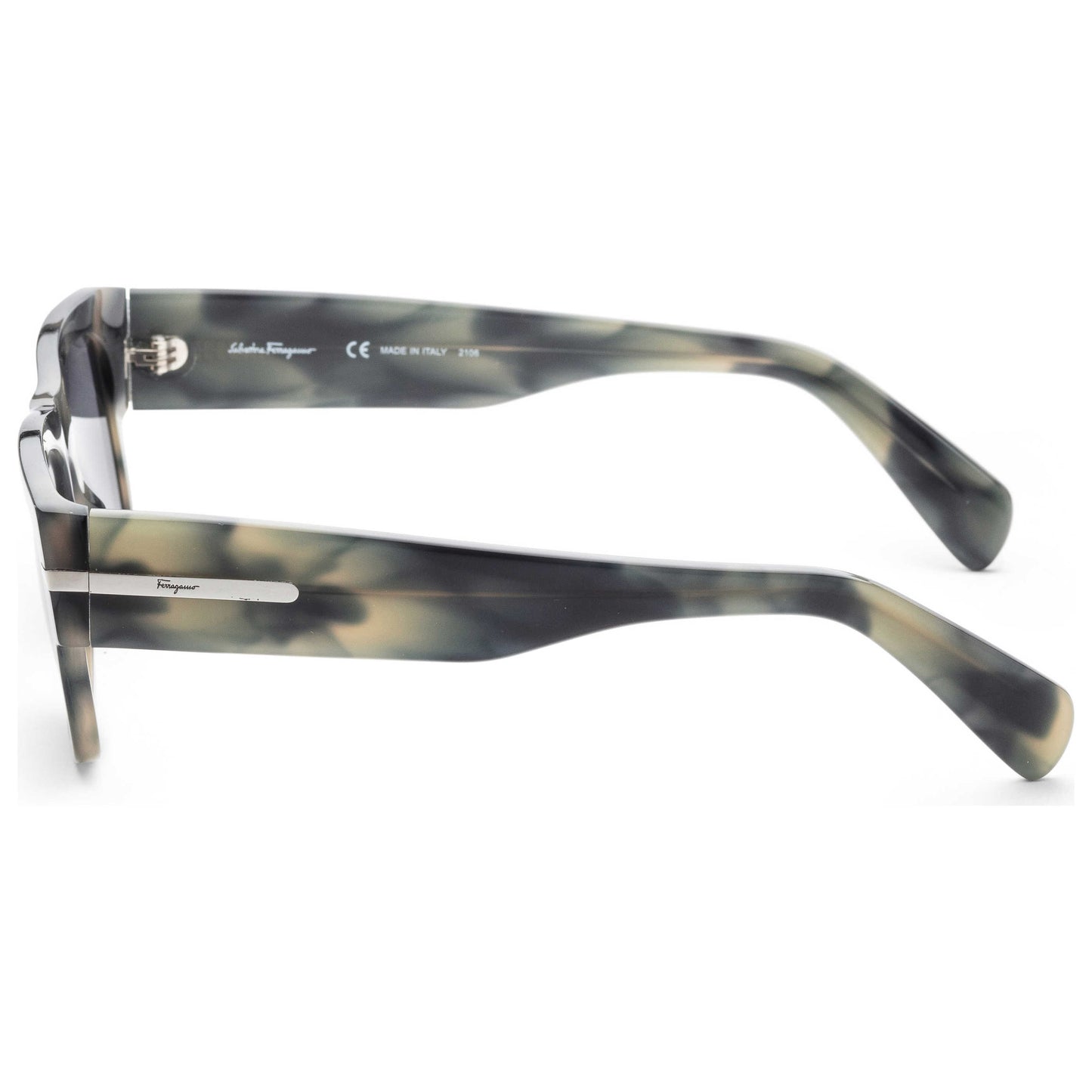 Left view of Ferragamo Fashion Men's Sunglasses SF1030S-052