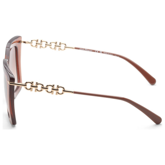 Left view of Ferragamo Fashion Women's Sunglasses SF1041S-232-51