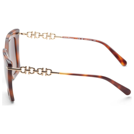 Left view of Ferragamo Fashion Women's Sunglasses SF1041S-238
