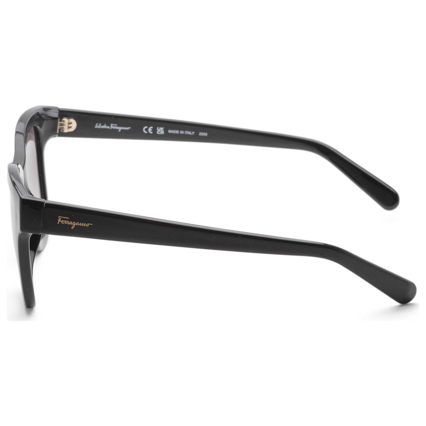 Left view of Ferragamo Women's Sunglasses SF1066S-001
