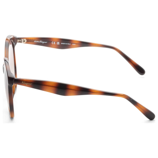 Left view of Ferragamo Fashion Women's Sunglasses SF1071S-240-58