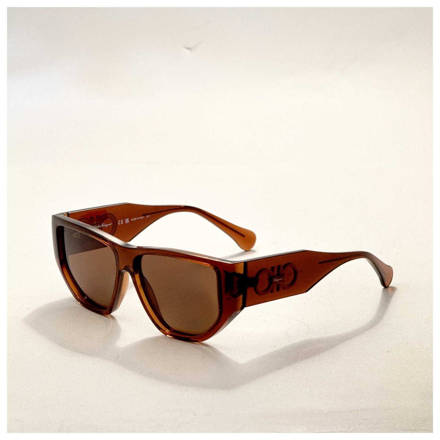 Front view of Ferragamo Unisex Sunglasses SF1077S-232-56