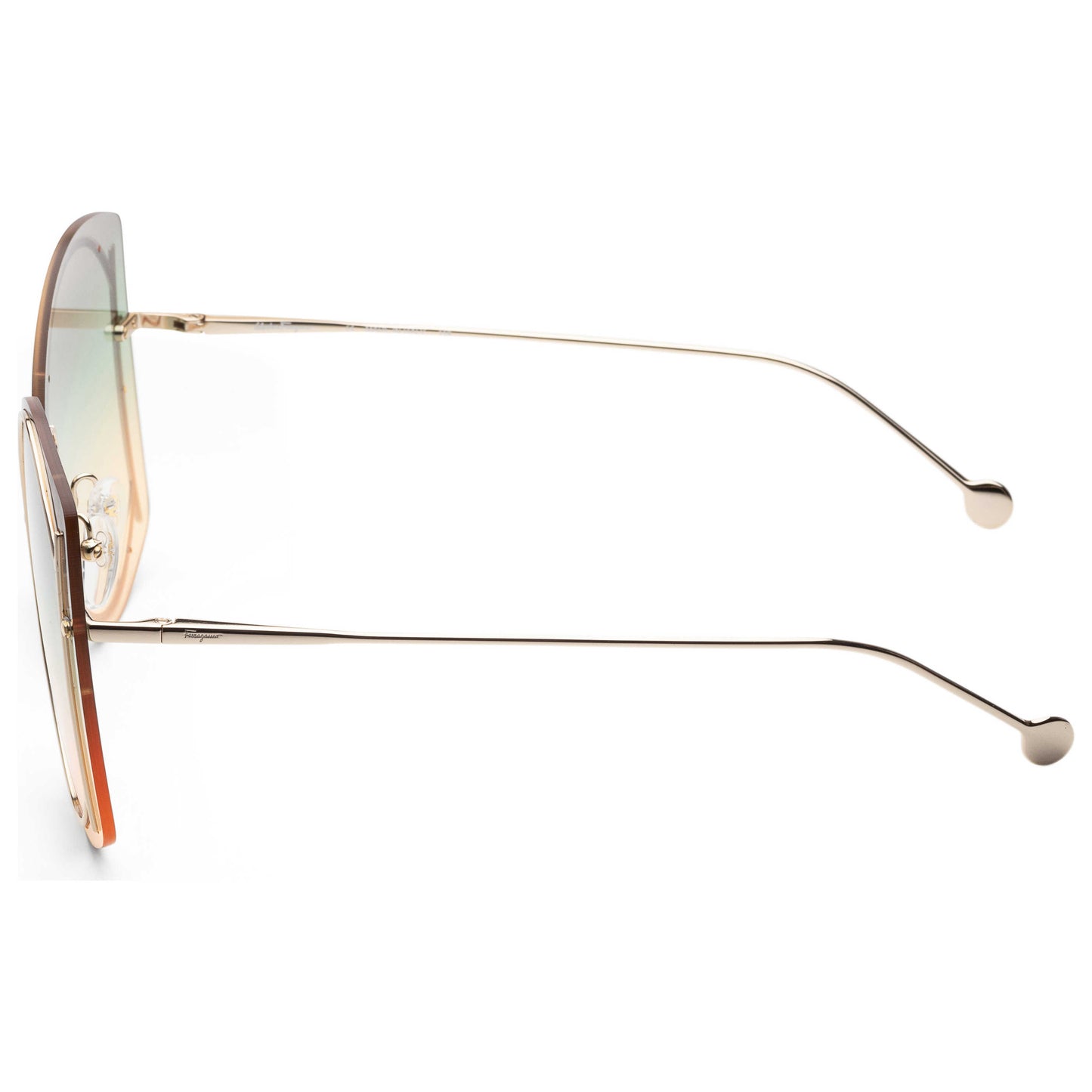 Left view of Ferragamo Fashion Women's Sunglasses SF196S-707