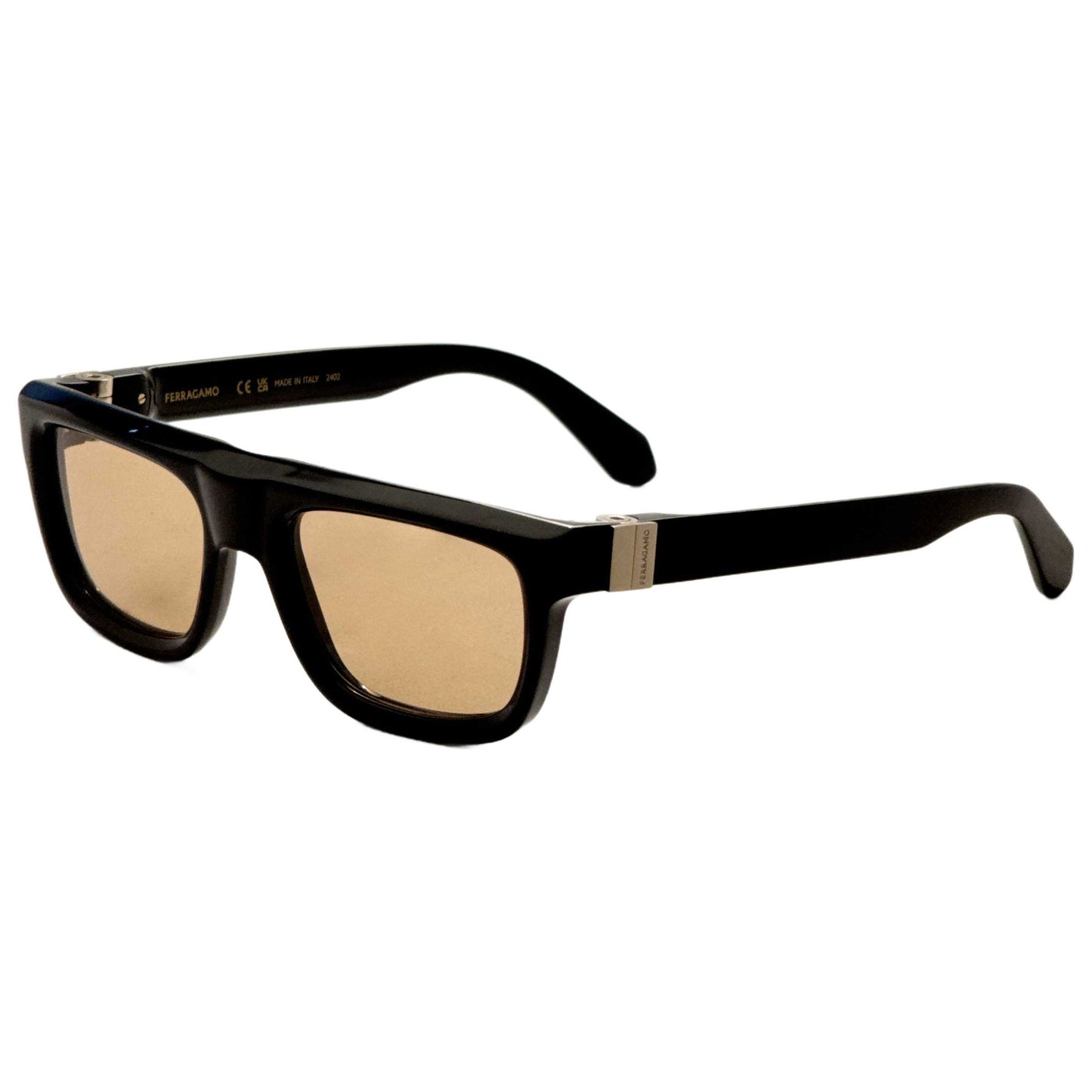 Front view of Ferragamo Men's Sunglasses SF2009S-011-56