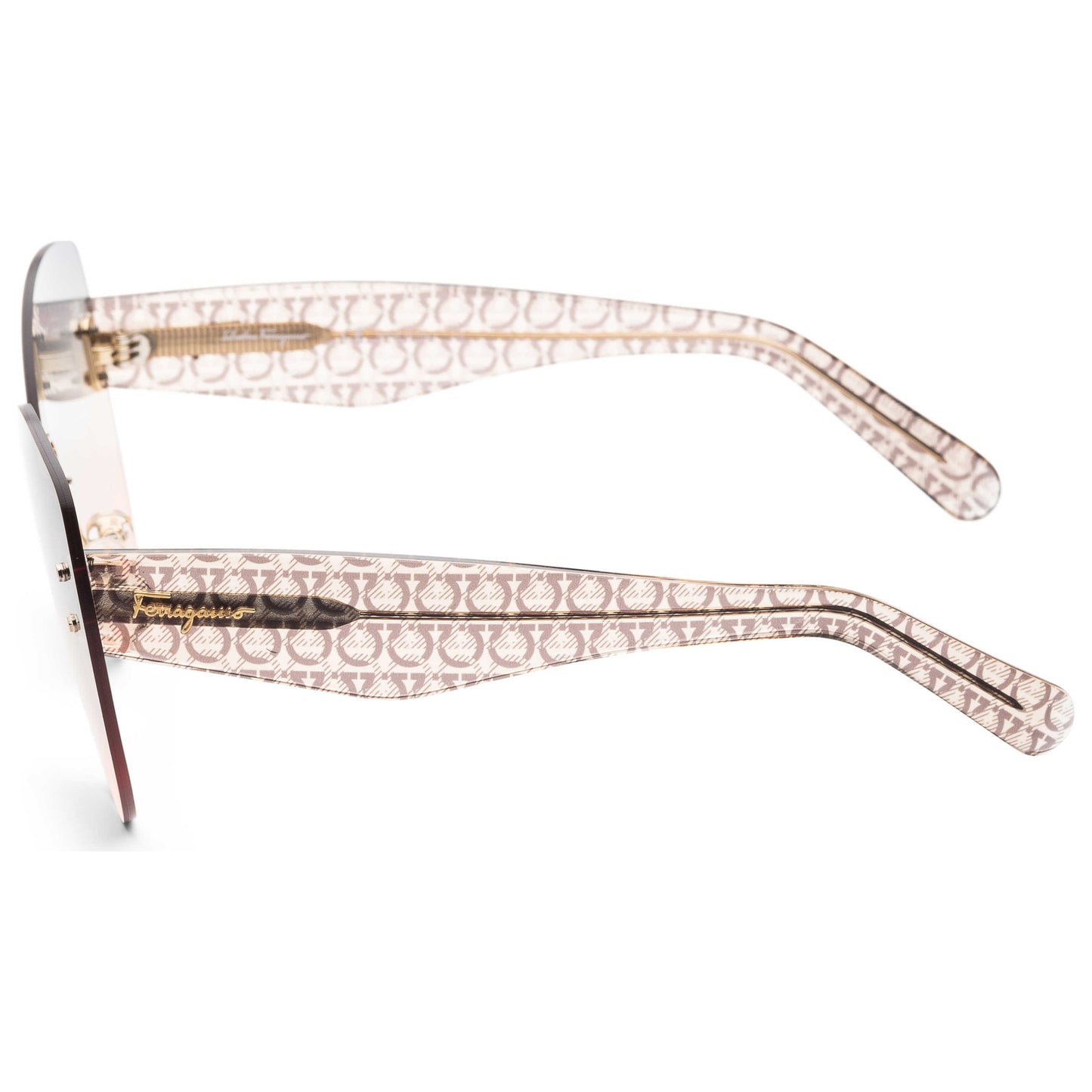Left view of Ferragamo Fashion Women's Sunglasses SF208S-6513706