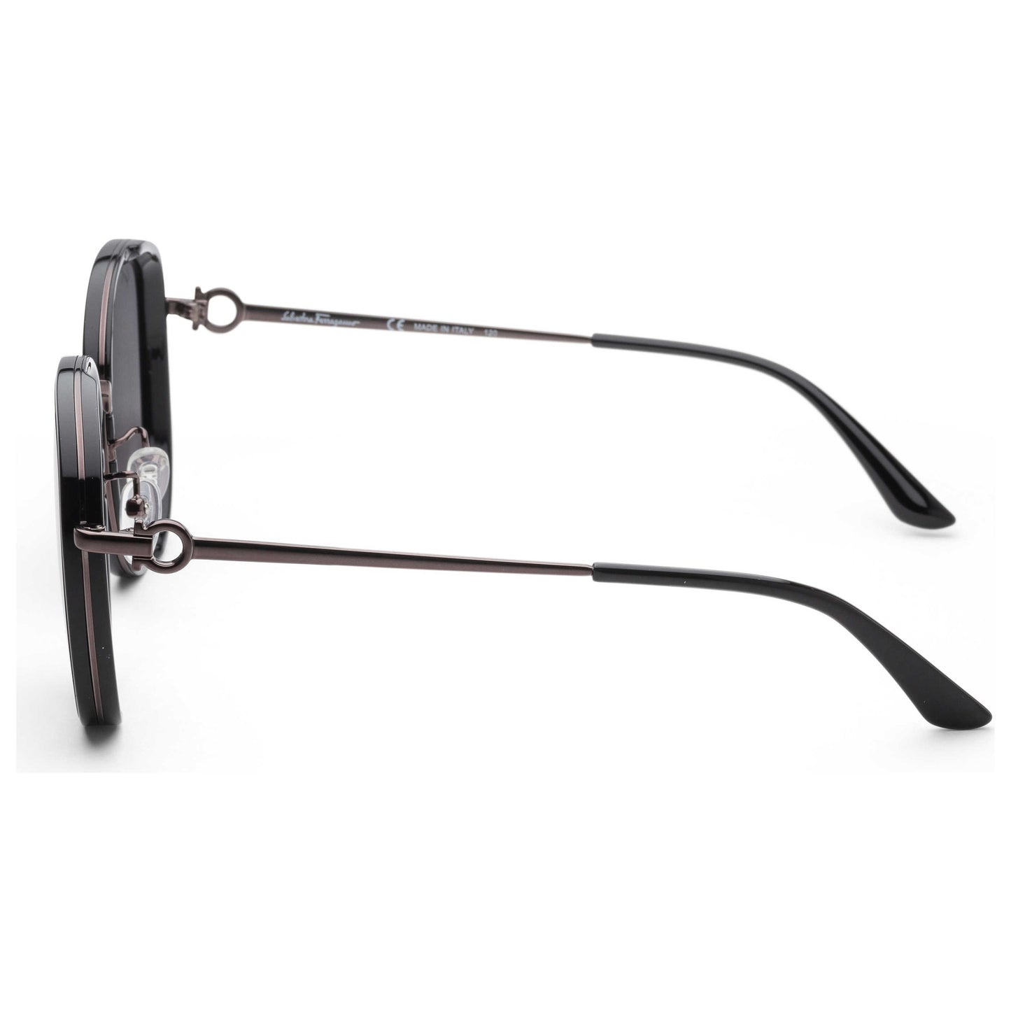Left view of Ferragamo Fashion Unisex Sunglasses SF213SK-021
