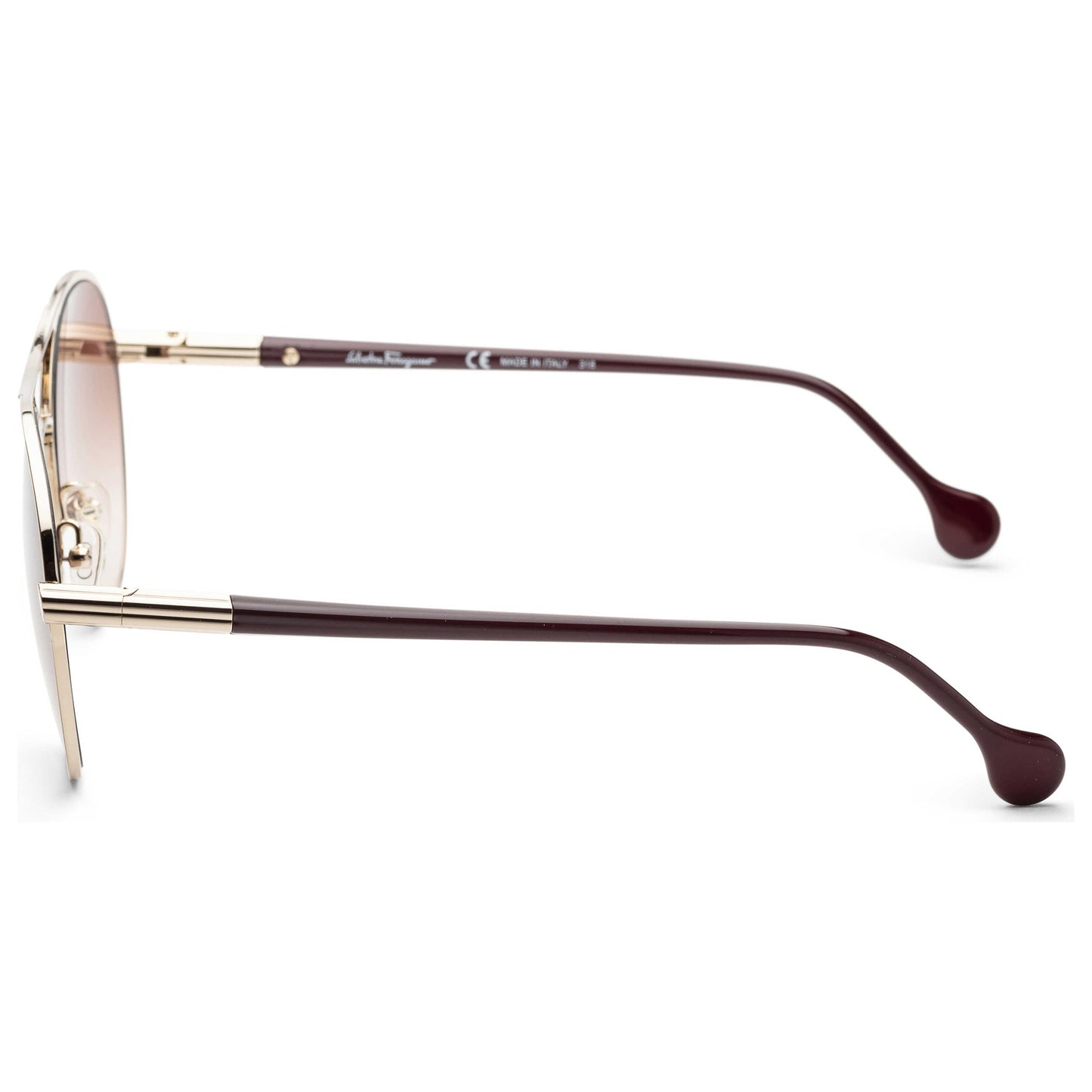 Left view of Ferragamo Fashion Women's Sunglasses SF2174S-742