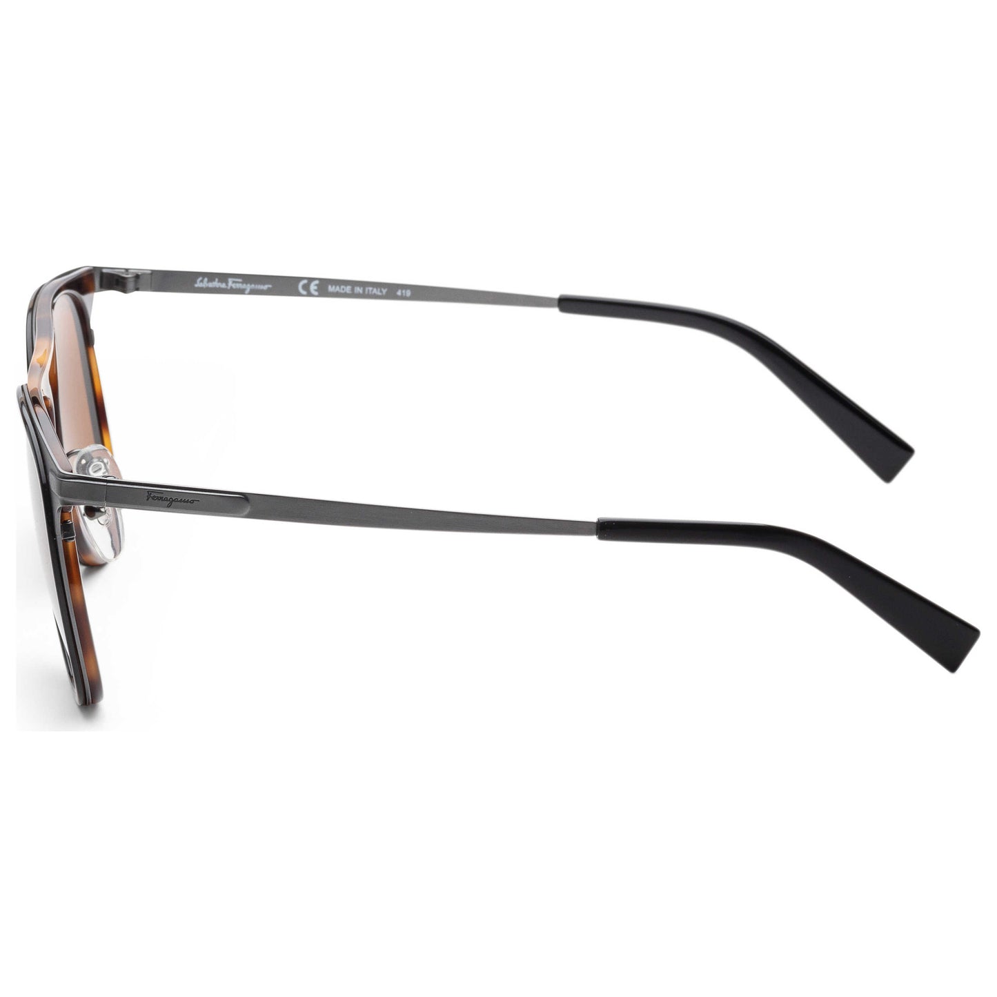Left view of Ferragamo Fashion Men's Sunglasses SF218S-006