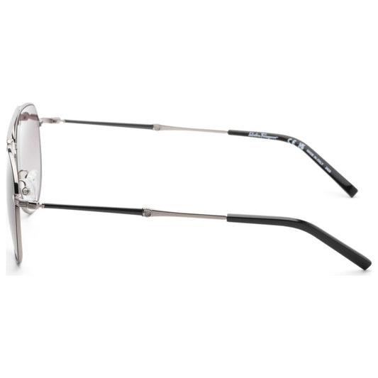 Left view of Ferragamo Men's Sunglasses SF226S-086-58