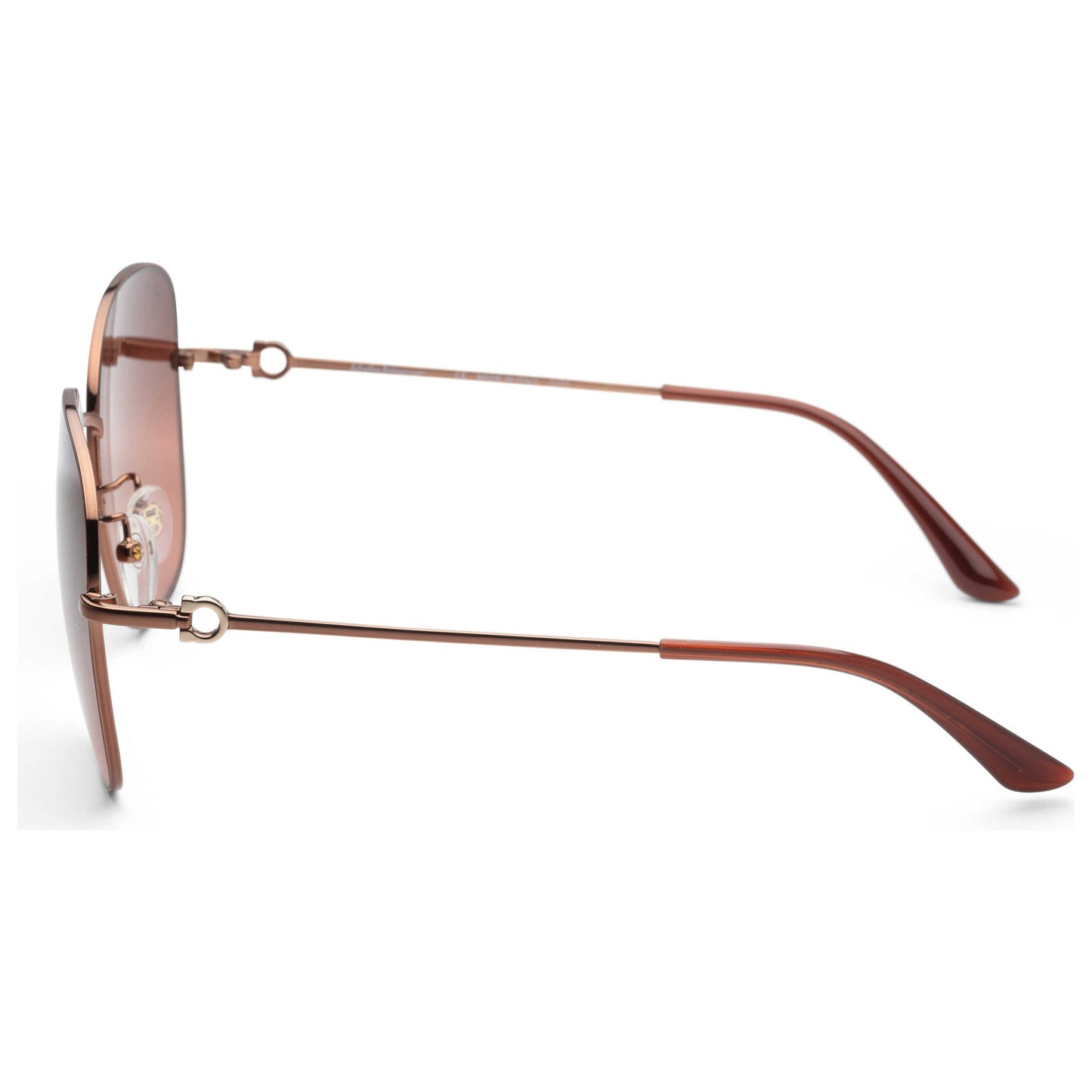 Left view of Ferragamo Fashion Women's Sunglasses SF257SK-763