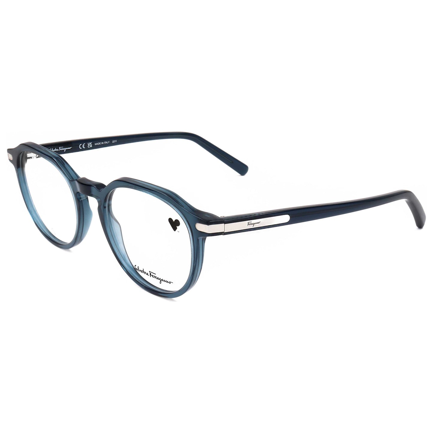 Front view of Ferragamo Men's Opticals SF2955-414-51