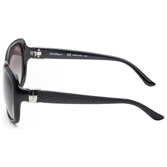 Left view of Ferragamo Fashion Women's Sunglasses SF739SA-001