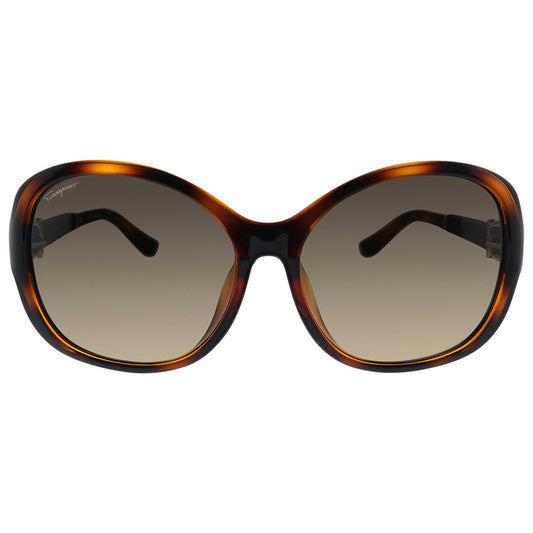 Back view of Ferragamo Women's Sunglasses SF744SLA-214-59