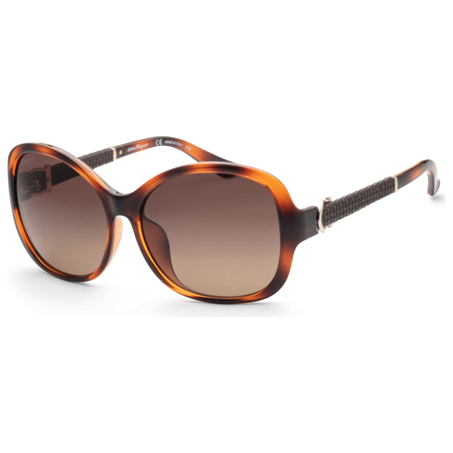 Front view of Ferragamo Women's Sunglasses SF744SLA-214-59