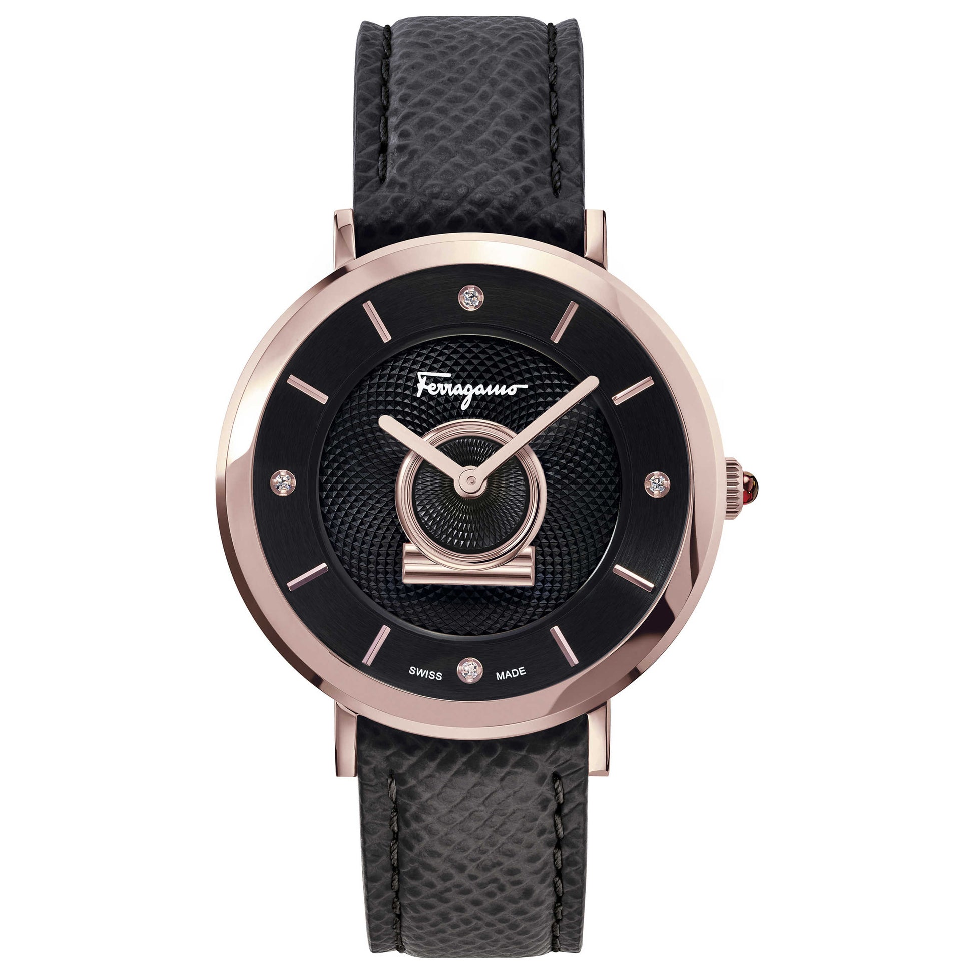 Front view of Ferragamo Minuetto Women's Quartz Watch SF8200419