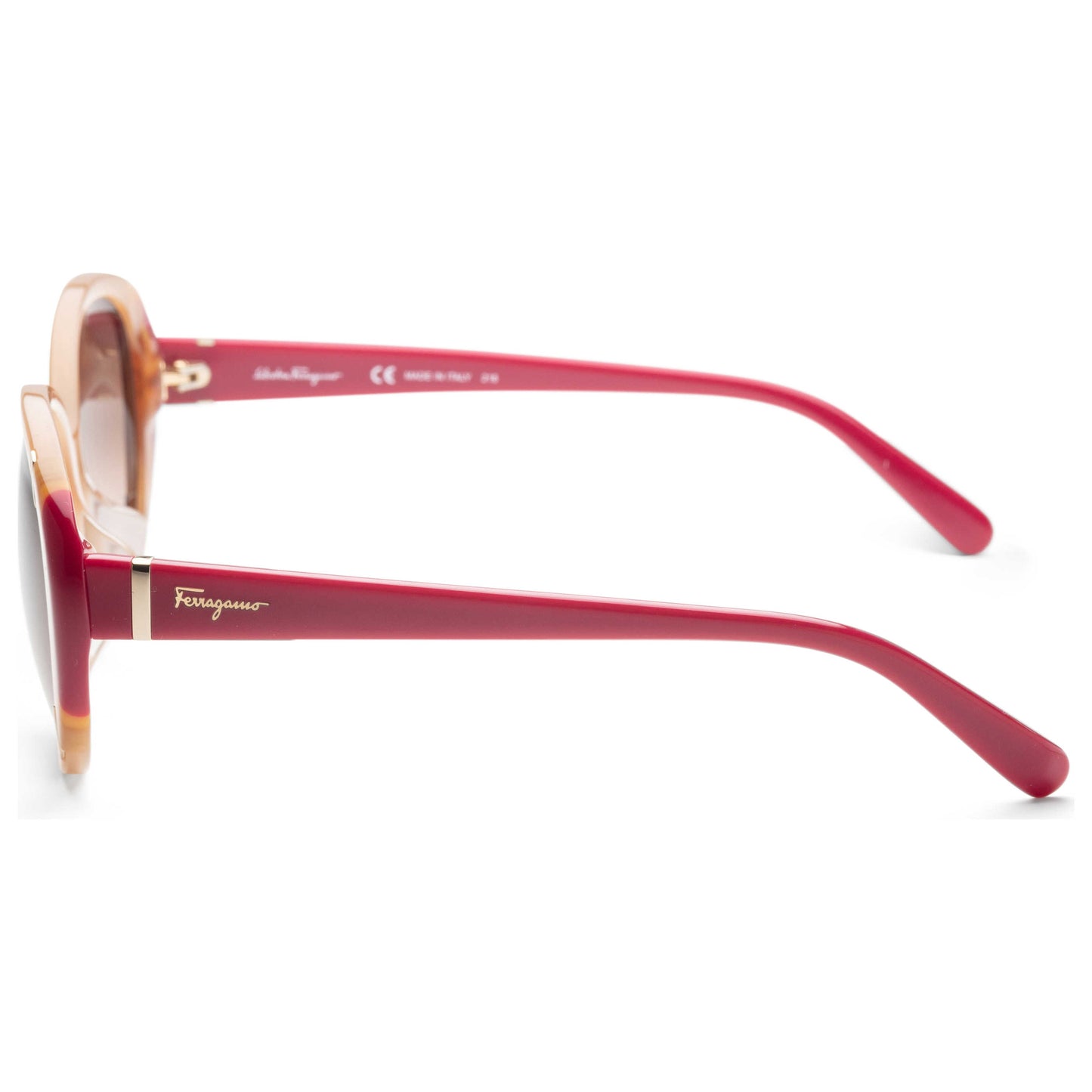 Left view of Ferragamo Fashion Women's Sunglasses SF842SA-729