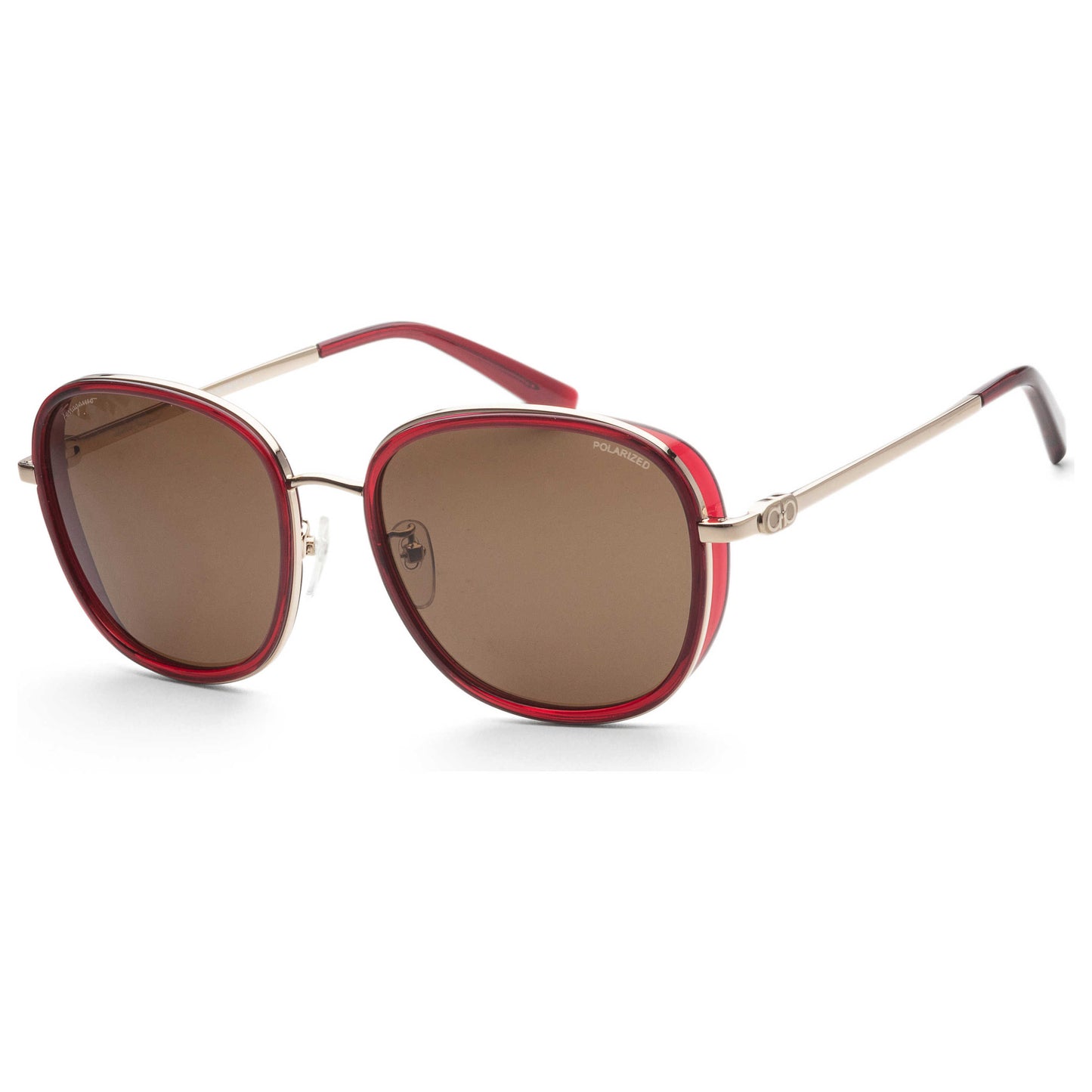 Front view of Ferragamo Fashion Women's Sunglasses SF848SPK-613