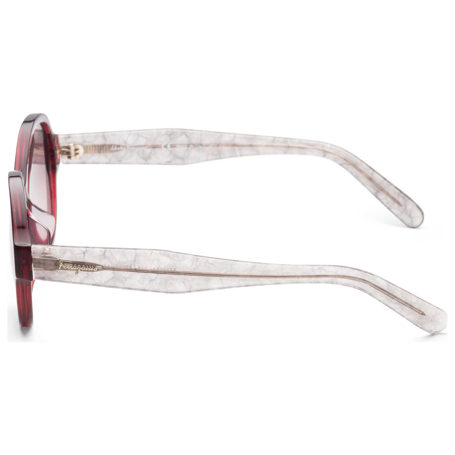 Left view of Ferragamo Fashion Women's Sunglasses SF885SA-613