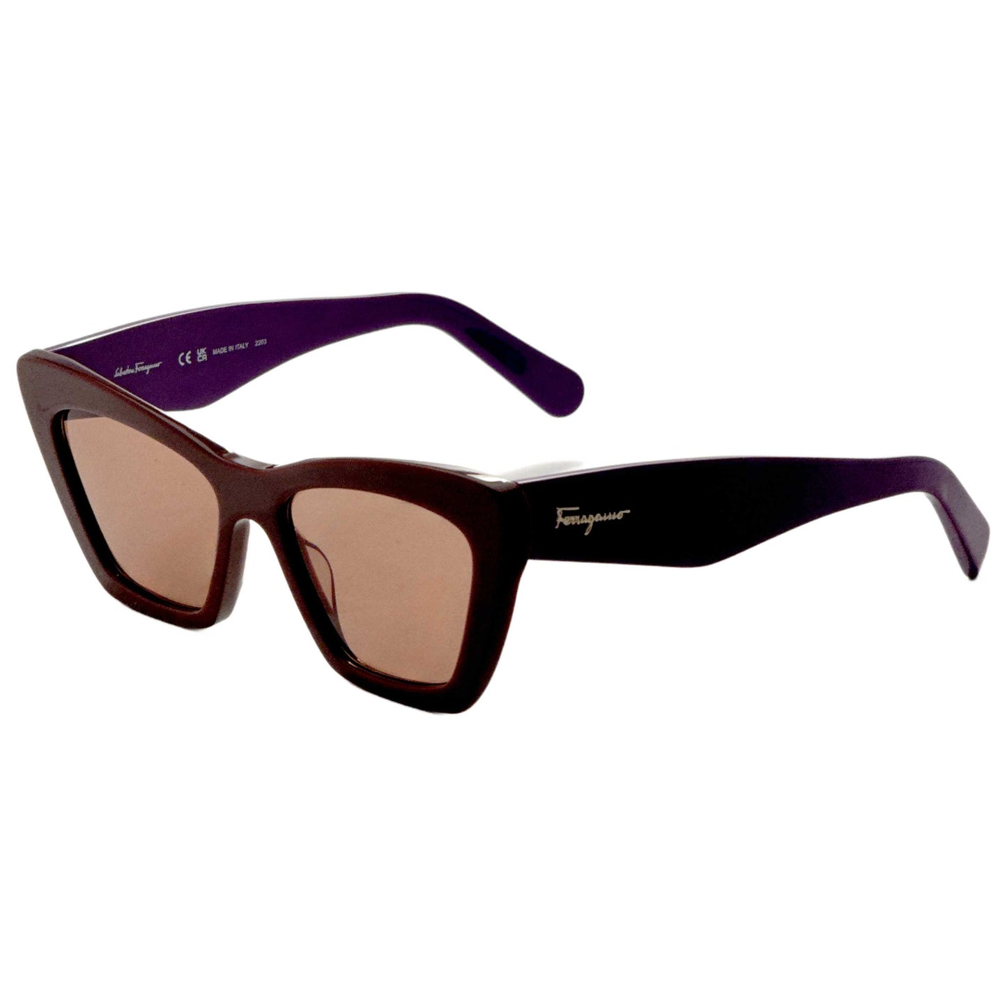 Front view of Ferragamo Women's Sunglasses SF929S-209-55
