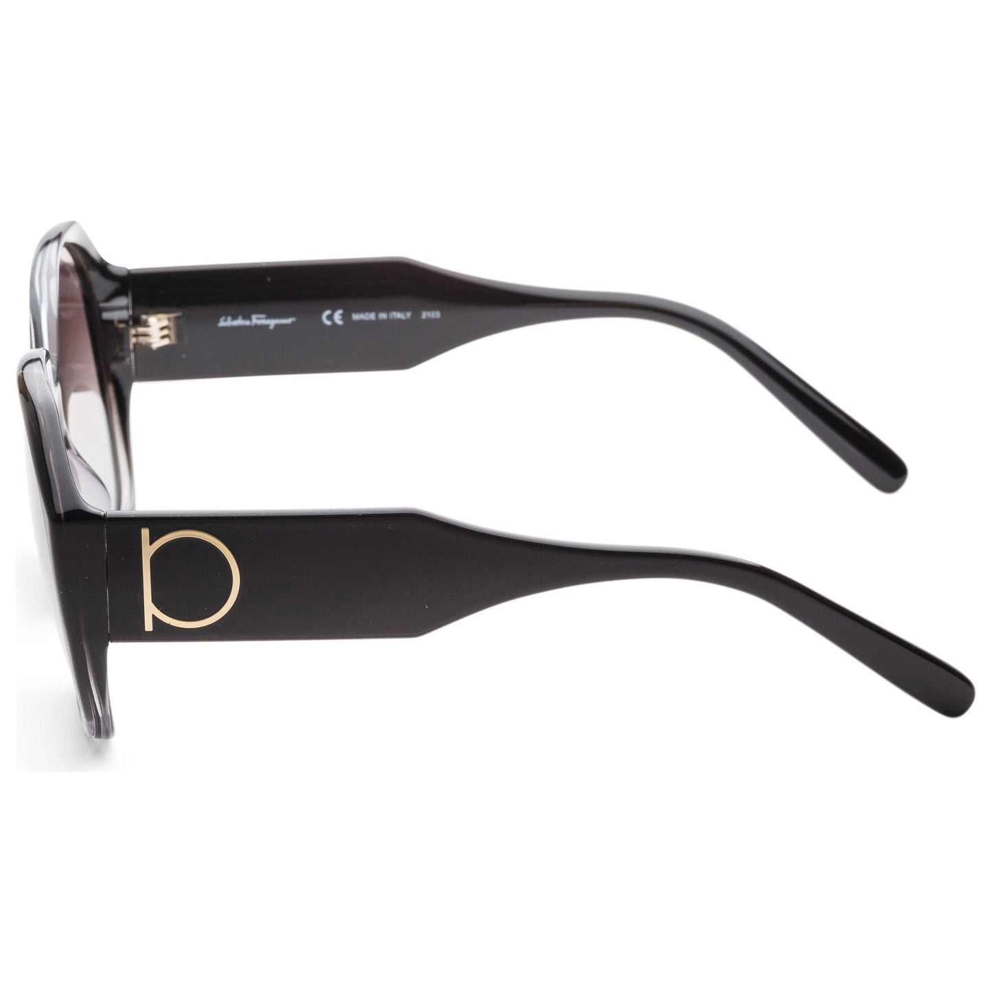 Left view of Ferragamo Fashion Women's Sunglasses SF943S-6018007