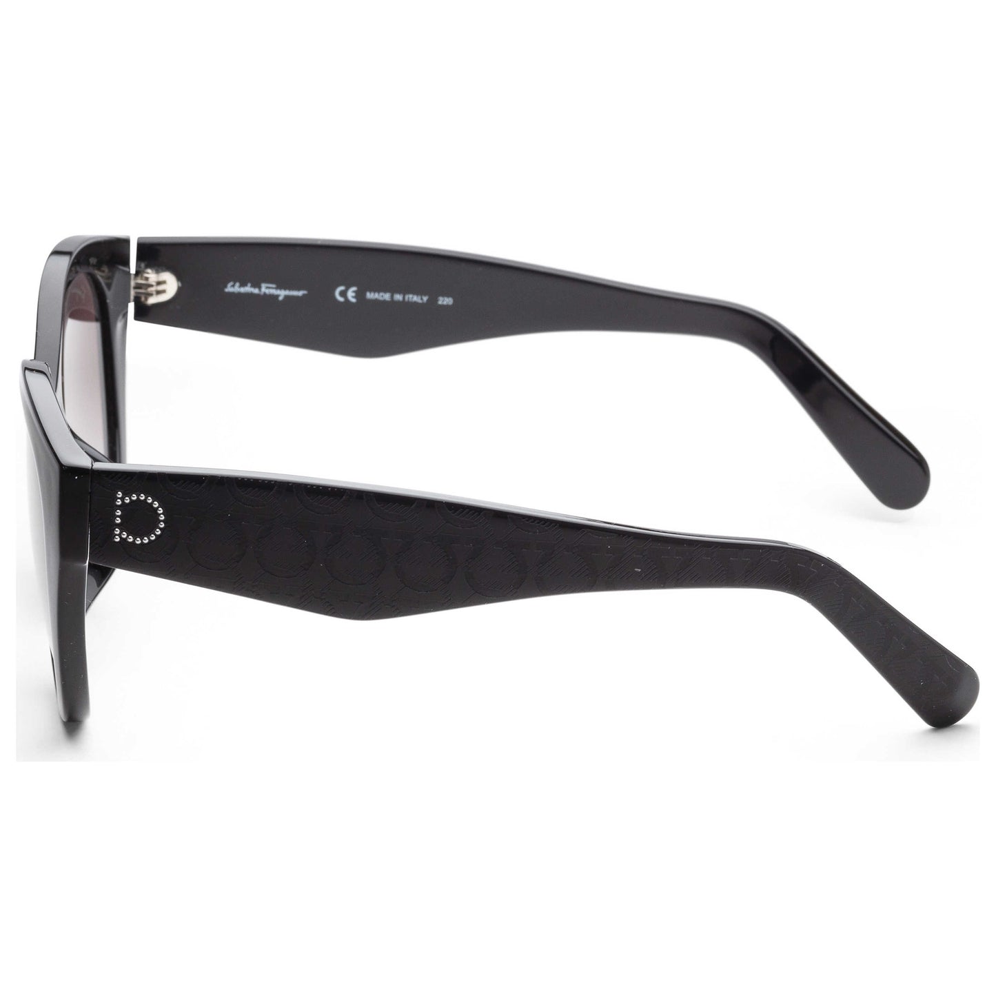 Left view of Ferragamo Fashion Women's Sunglasses SF946SA-001