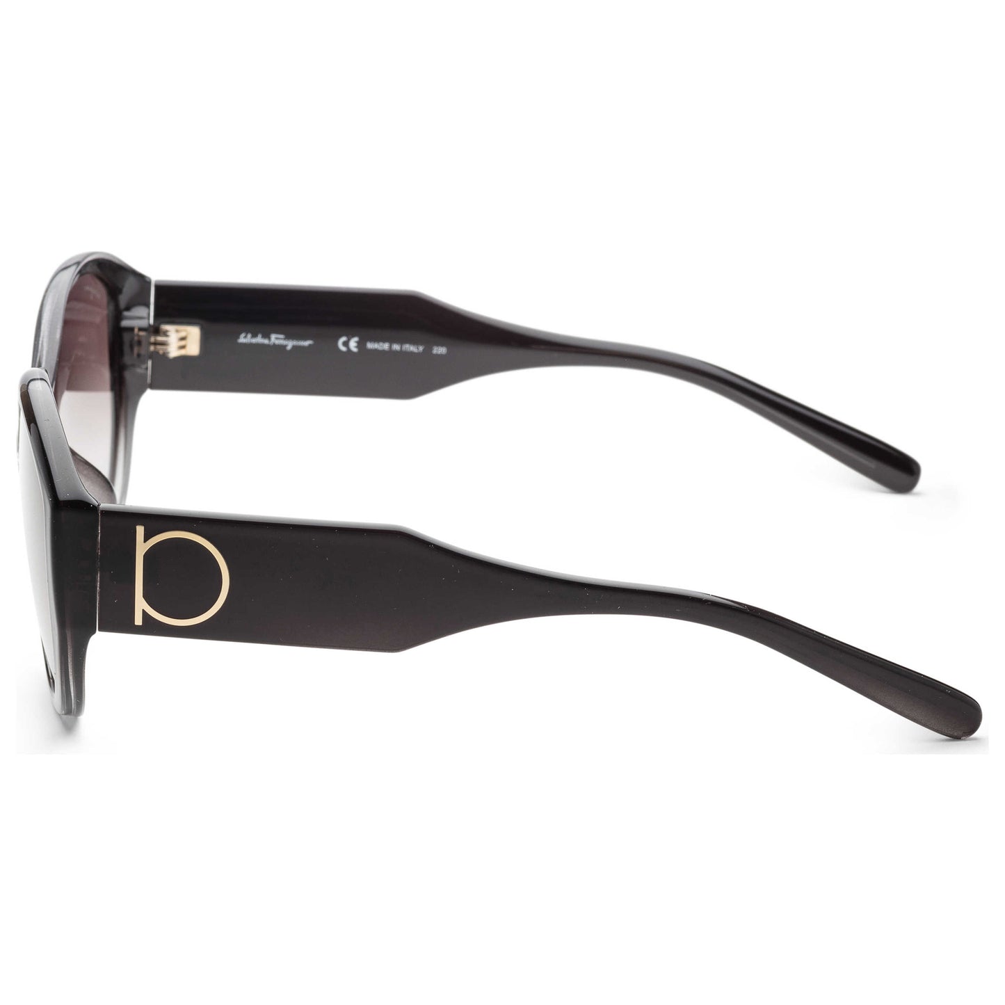 Left view of Ferragamo Fashion Women's Sunglasses SF947SA-007