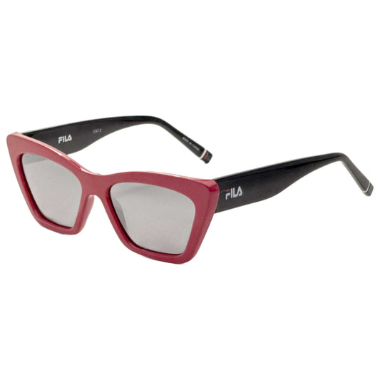 Front view of Fila Unisex Sunglasses SF9481-550RED