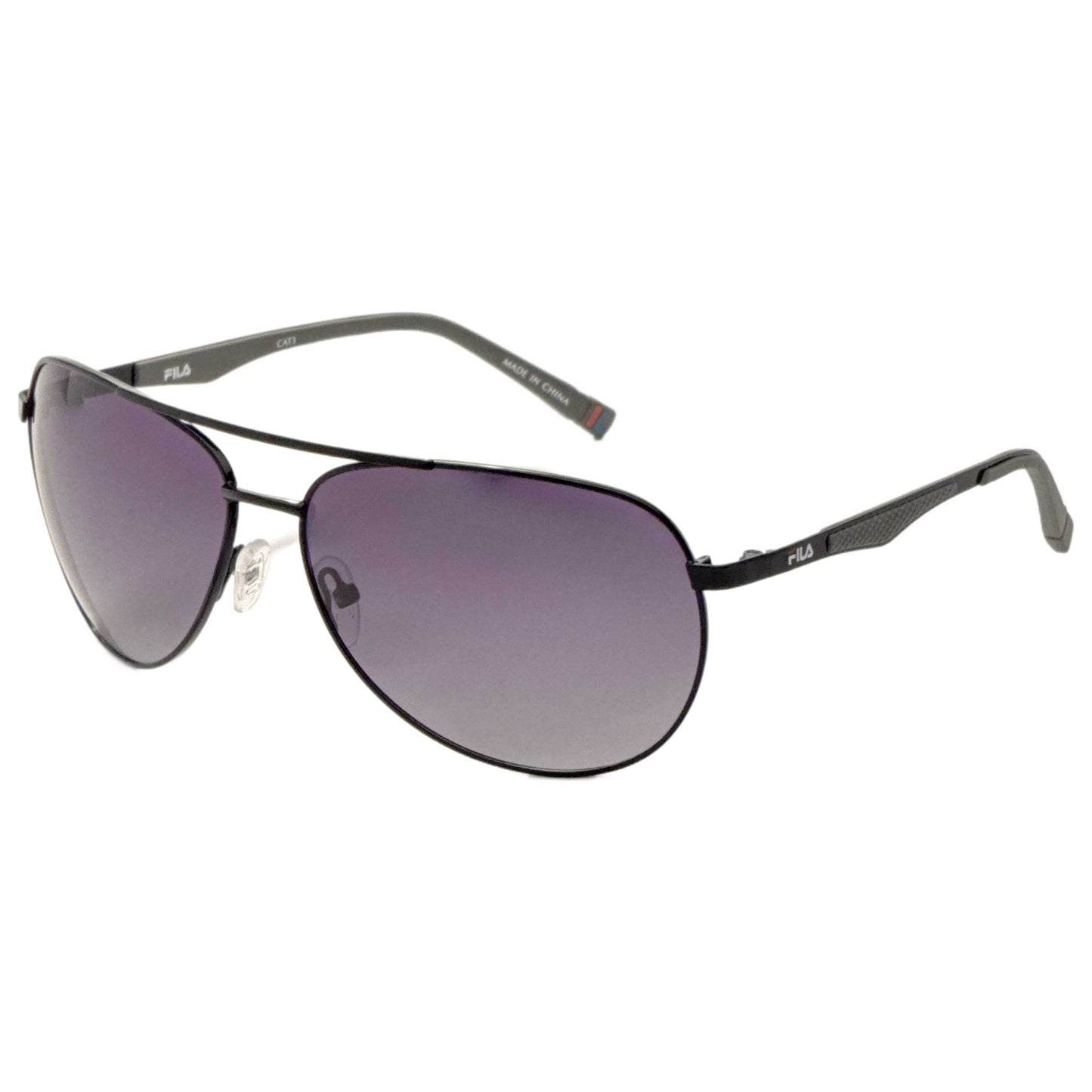 Front view of Fila Unisex Sunglasses SF9487-650BLA