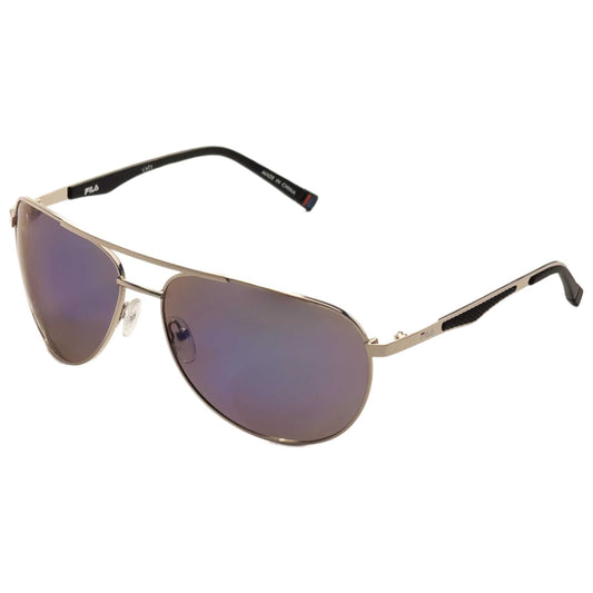 Front view of Fila Unisex Sunglasses SF9487-650GLD