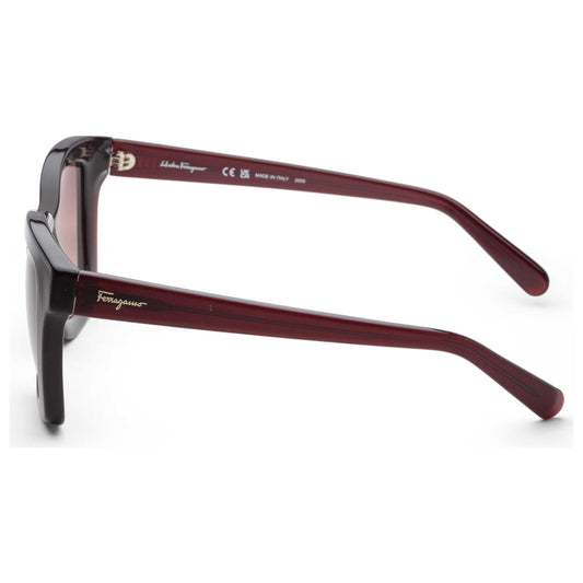 Left view of Ferragamo Fashion Women's Sunglasses SF955S-613