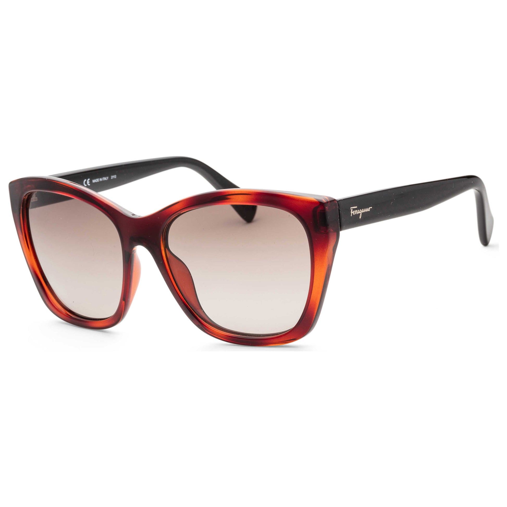 Front view of Ferragamo Women's Sunglasses SF957S-214
