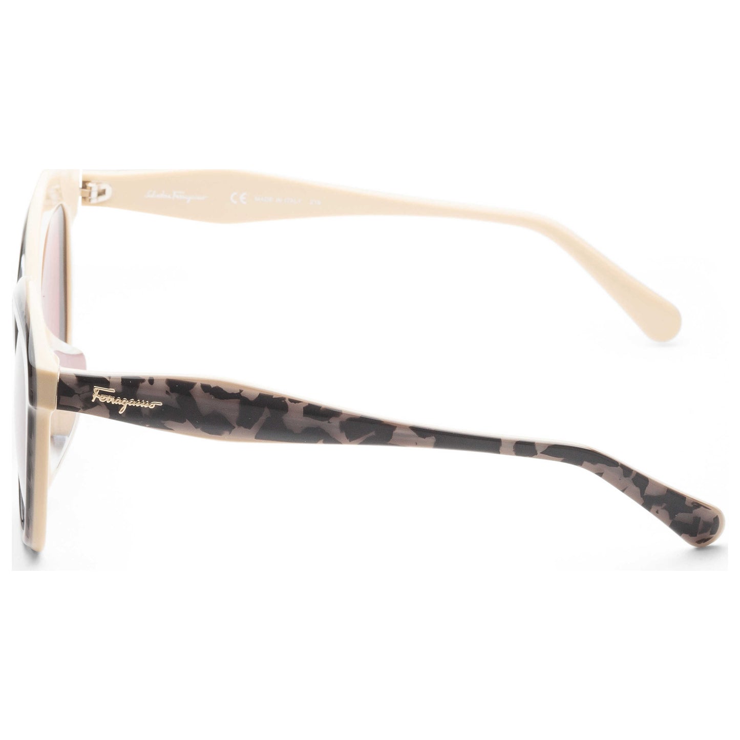 Left view of Ferragamo Fashion Women's Sunglasses SF961SA-056