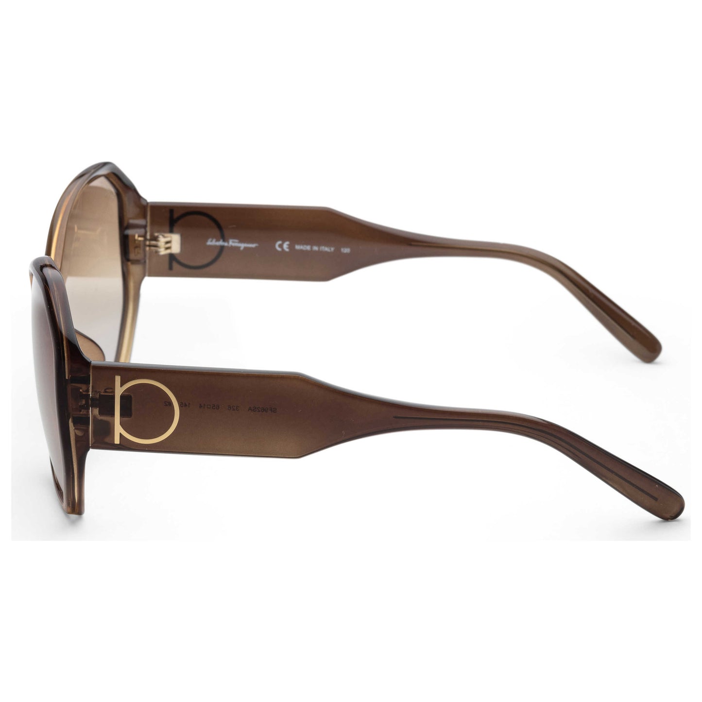 Left view of Ferragamo Fashion Women's Sunglasses SF962SA-326