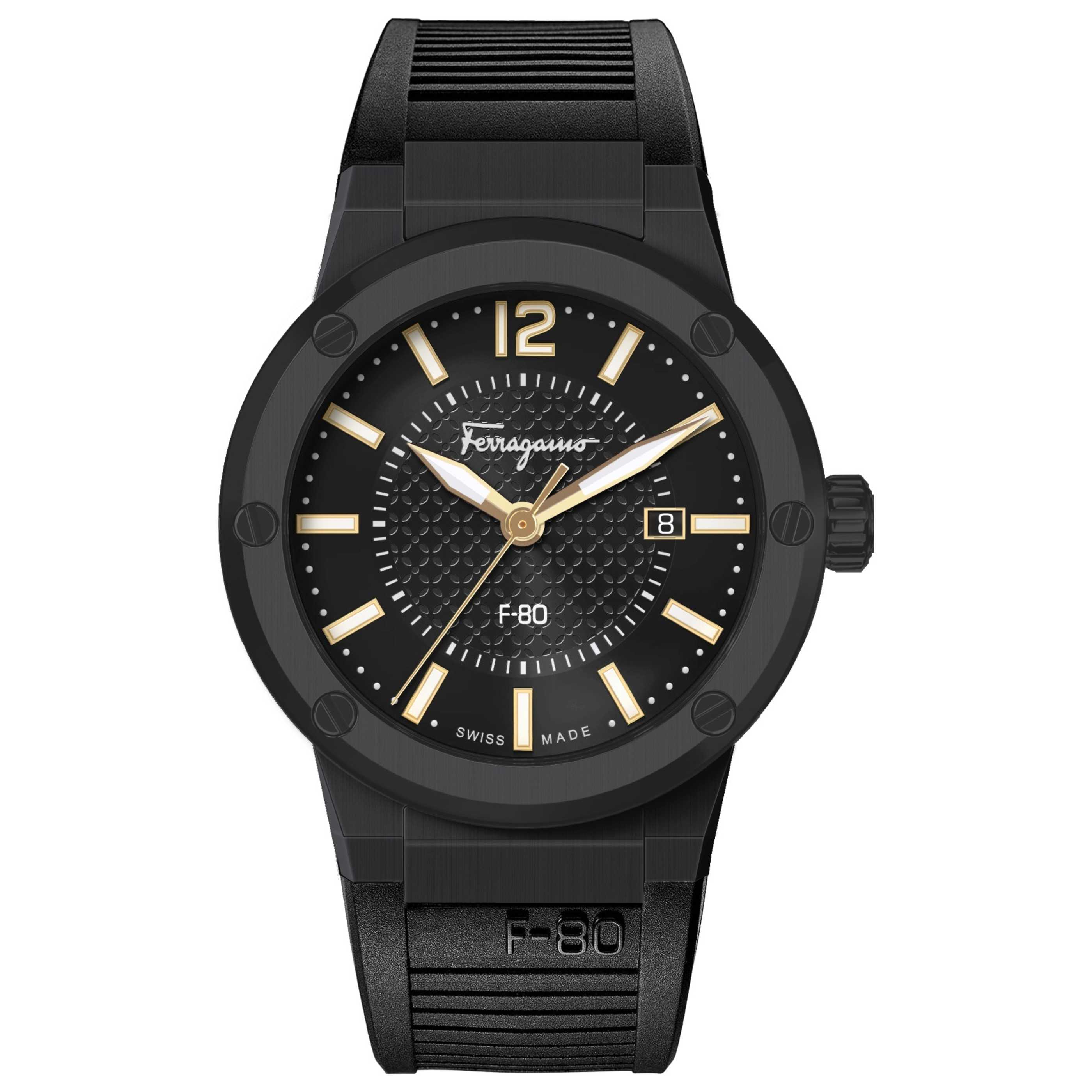 稀少 Ferragamo(フェラガモ) F-80 Automatic Taupe Unisex Watch Amazon.com: Ferragamo F-80 Collection Luxury Mens Watch