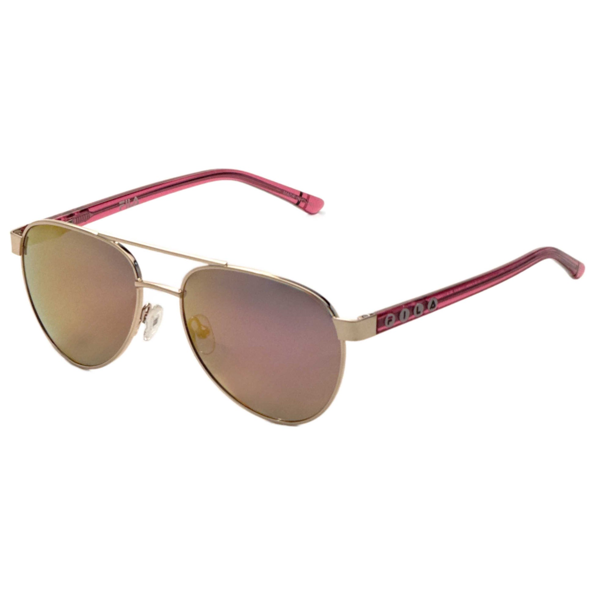 Front view of Fila Unisex Sunglasses SFI157-500ROG