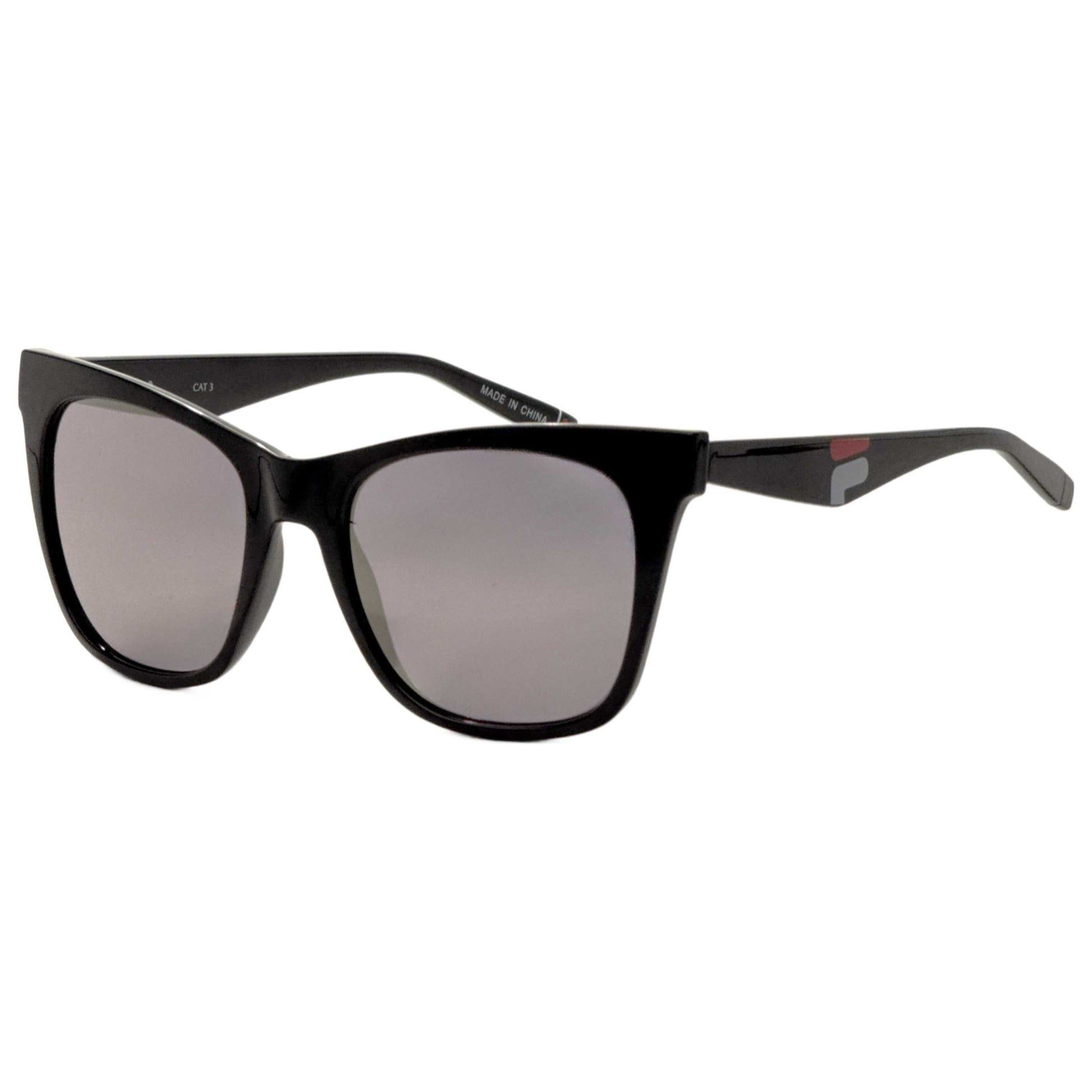 Front view of Fila Women's Sunglasses SFI184-530BLA