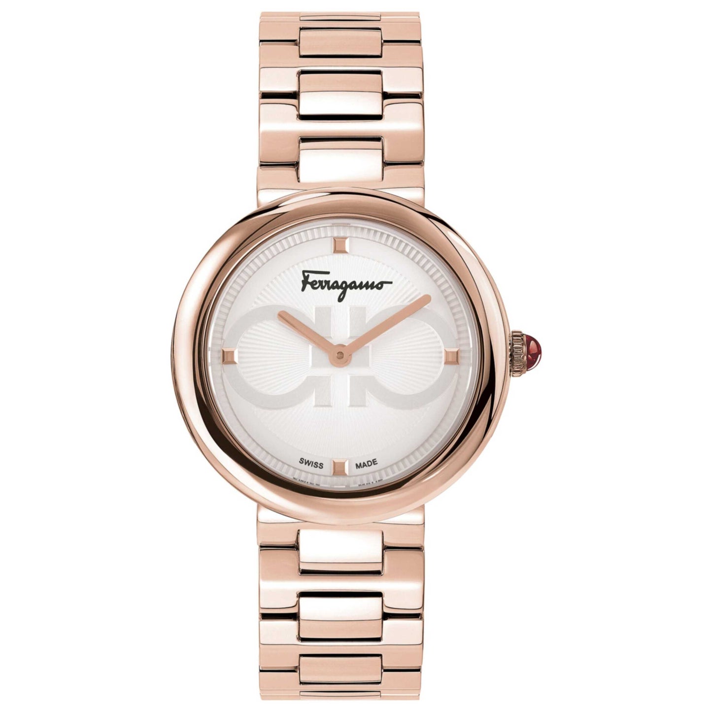 Front view of Ferragamo Chic Women's Quartz Watch SFMF00621