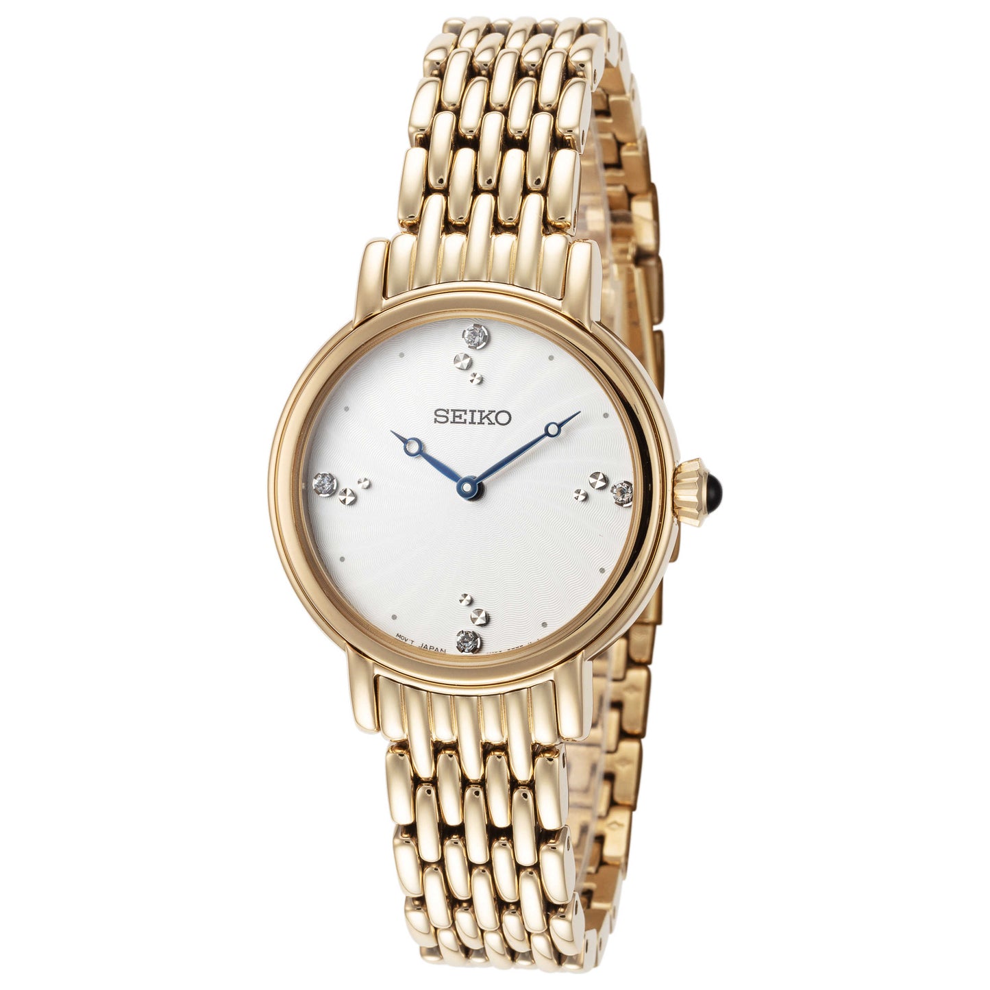 Front view of Seiko Damenuhr Women's Quartz Watch SFQ804P1